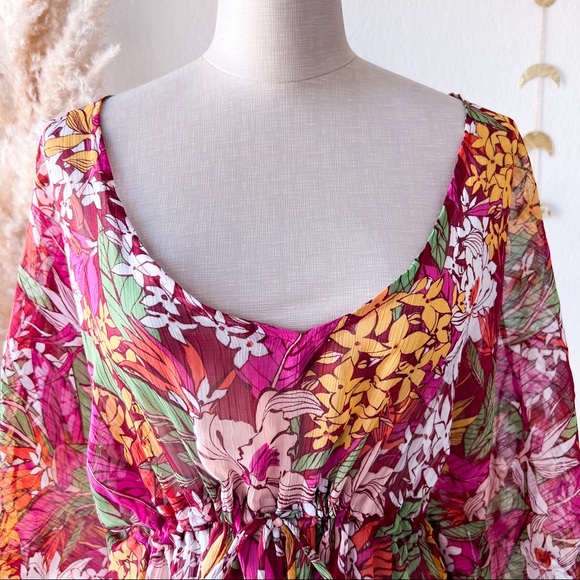 BCA by Rebecca Virtue Floral Tunic Swimsuit Coverup - Picture 3 of 12
